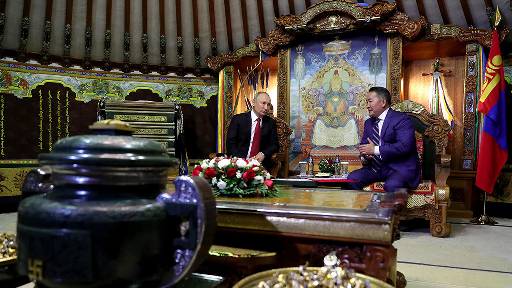 Russian President Vladimir Putin will pay an official visit to Mongolia on September 2-3