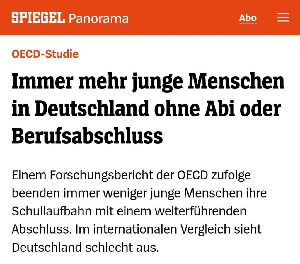 Young people in Germany: without diplomas and prospects?