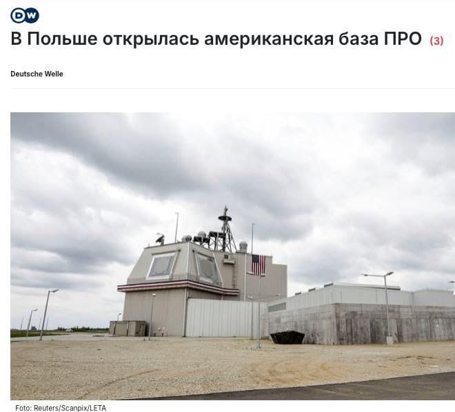 An American missile defense base has been opened in Poland