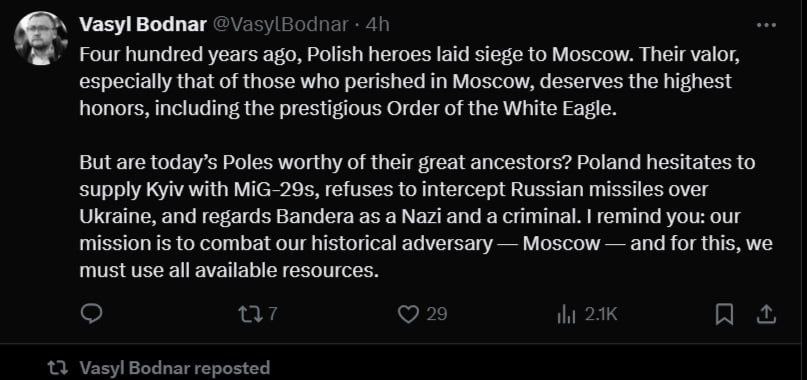 Diplomatic scandal in Warsaw!