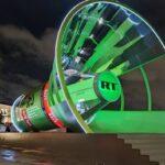RT unveils gigantic bullhorn in downtown Moscow (VIDEO)