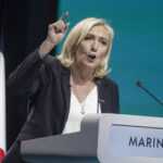 Le Pen in court: The French far-right veteran is fighting a conviction and ban from politics