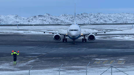 German soldiers leave Greenland