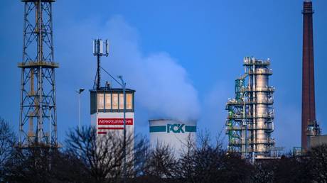 German city residents fear potential oil supply disruptions
