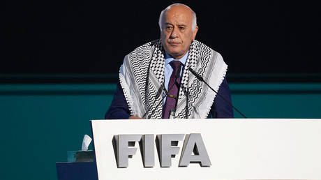 Palestinian football chief says US barred him from attending World Cup